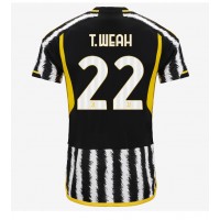 Dres Juventus Timothy Weah #22 Domáci 2023-24 Krátky Rukáv